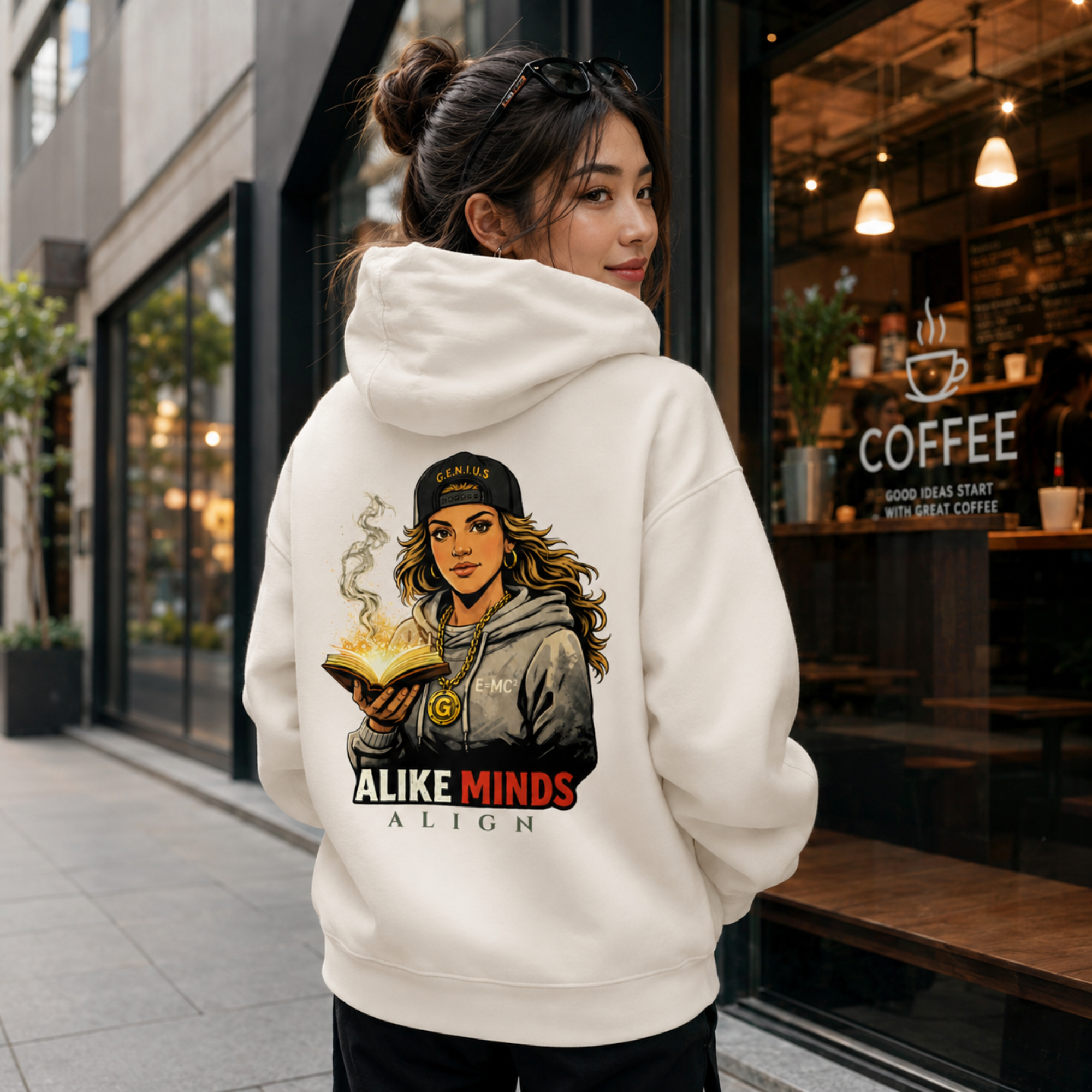 LEGENDS ALIKE MINDS WOMENS OS HW HOODIE