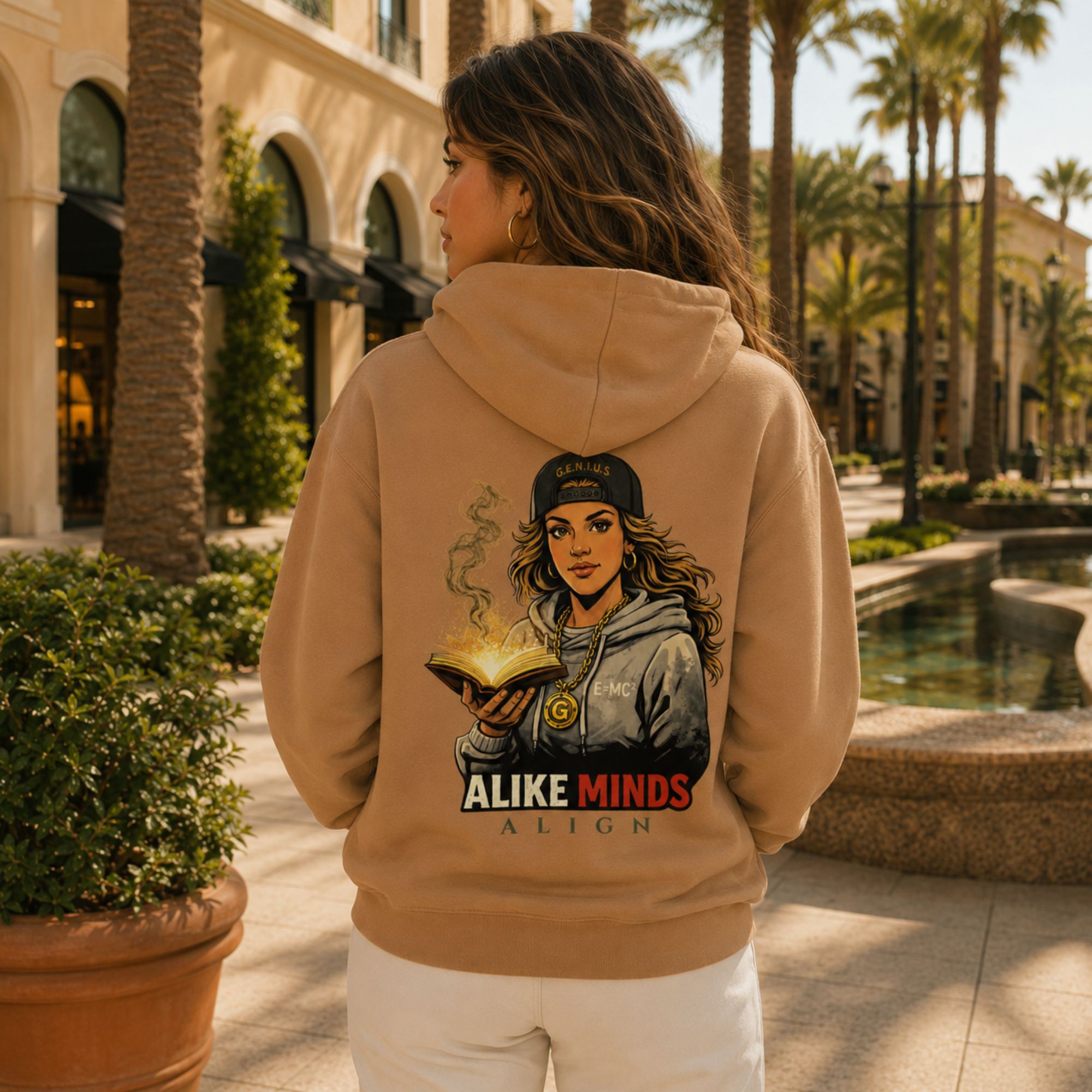 LEGENDS ALIKE MINDS WOMENS OS HW HOODIE