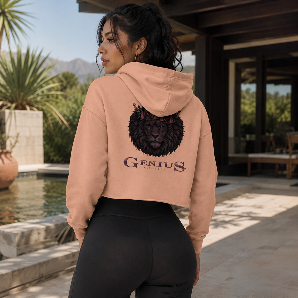 THE ROYAL APEX CROP HOODIE