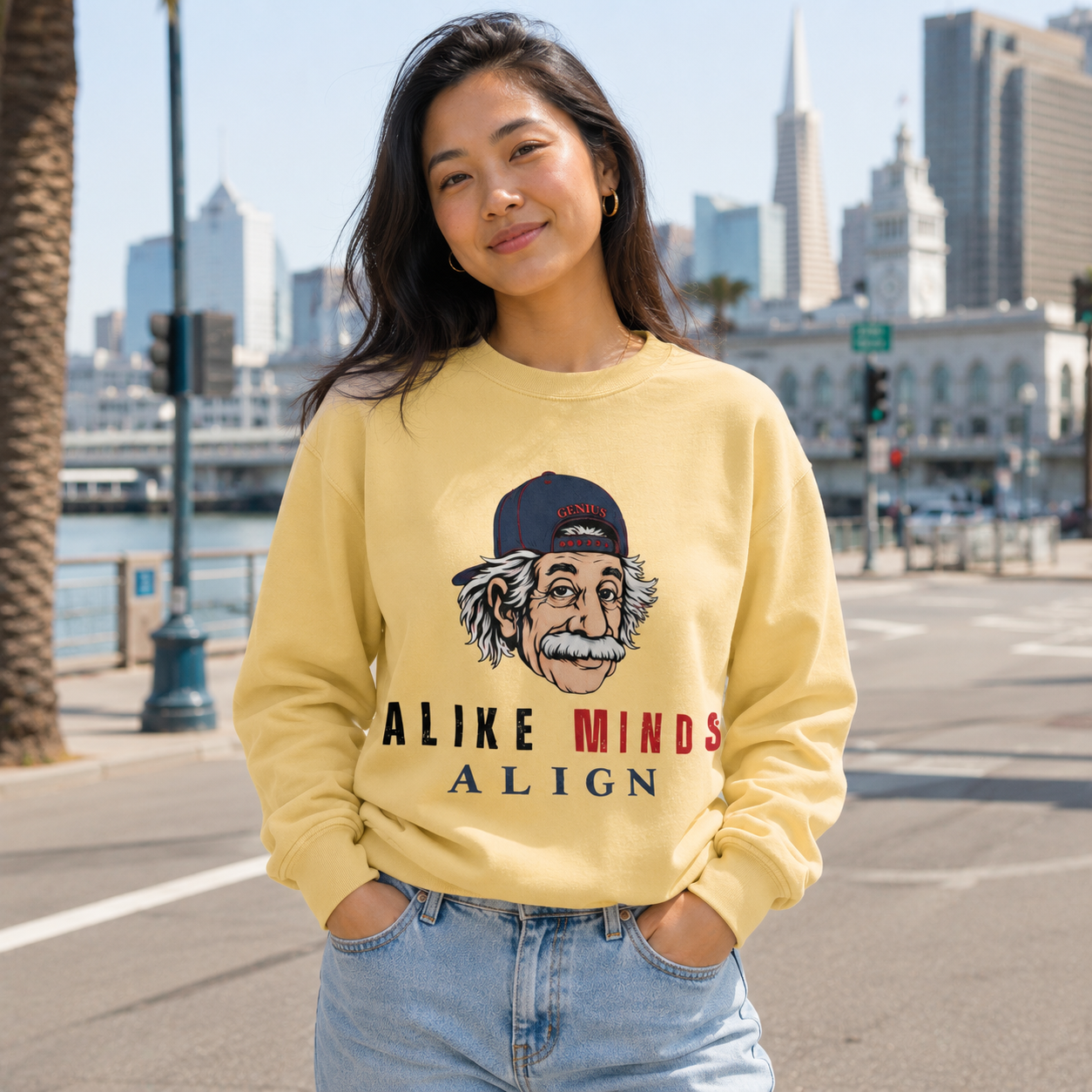 ALIKE MINDS ALIGN AF1 CREWNECK