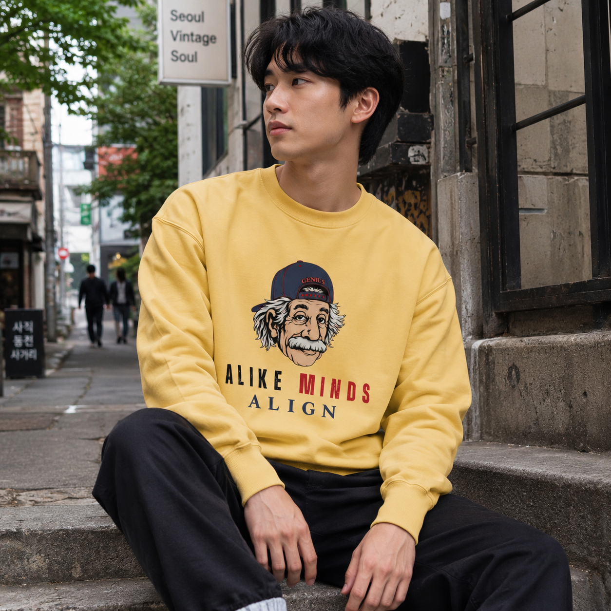 ALIKE MINDS ALIGN AF1 CREWNECK