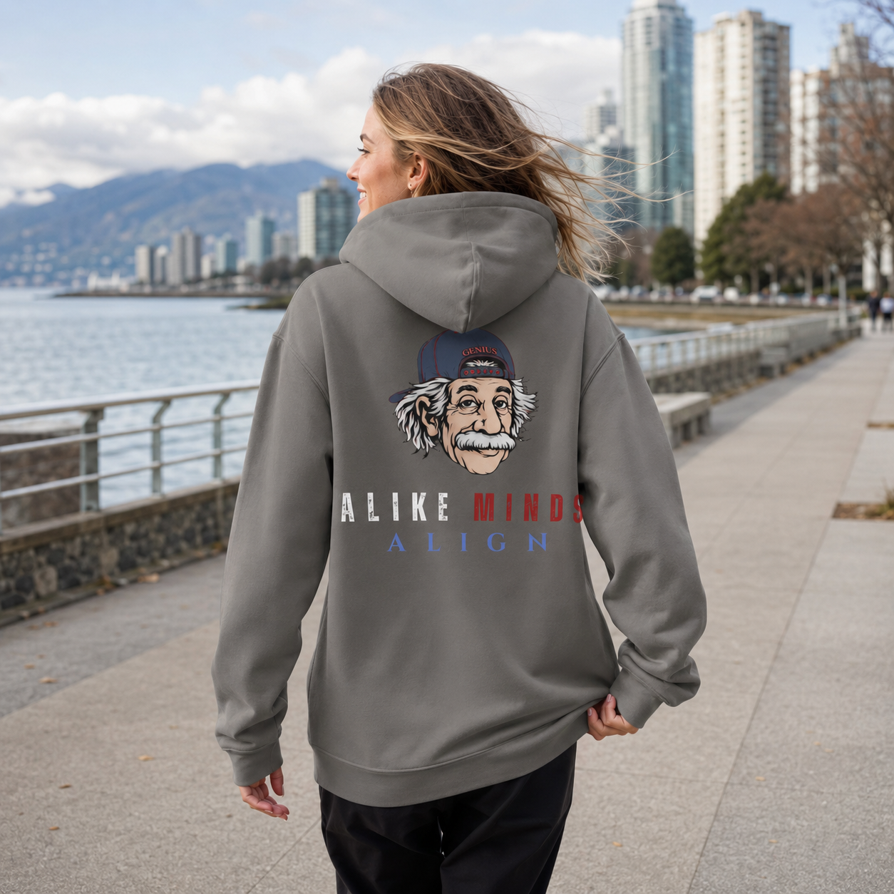 ALIKE MINDS ALIGN AB OVERSIZED HW HOODIE