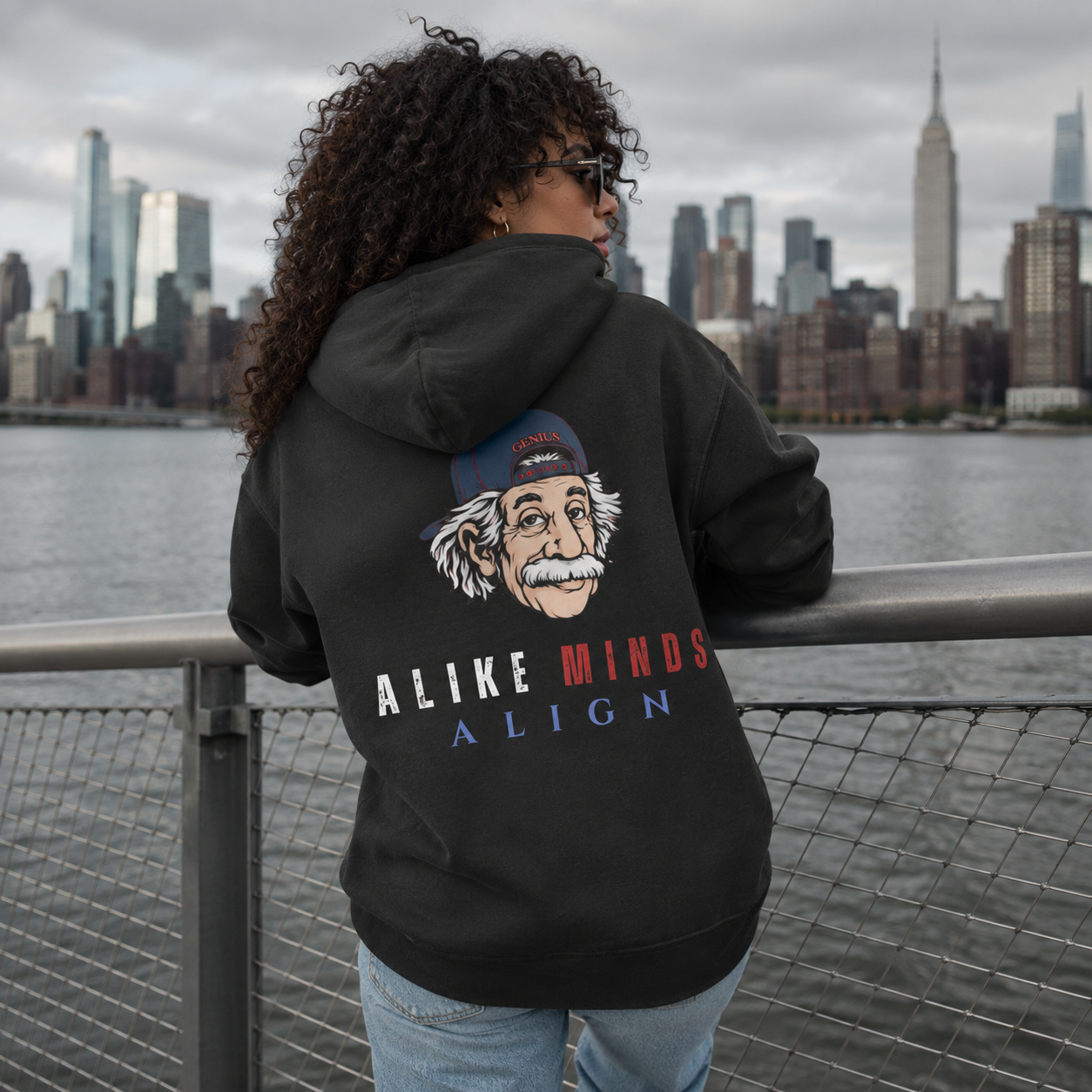 ALIKE MINDS ALIGN AB OVERSIZED HW HOODIE