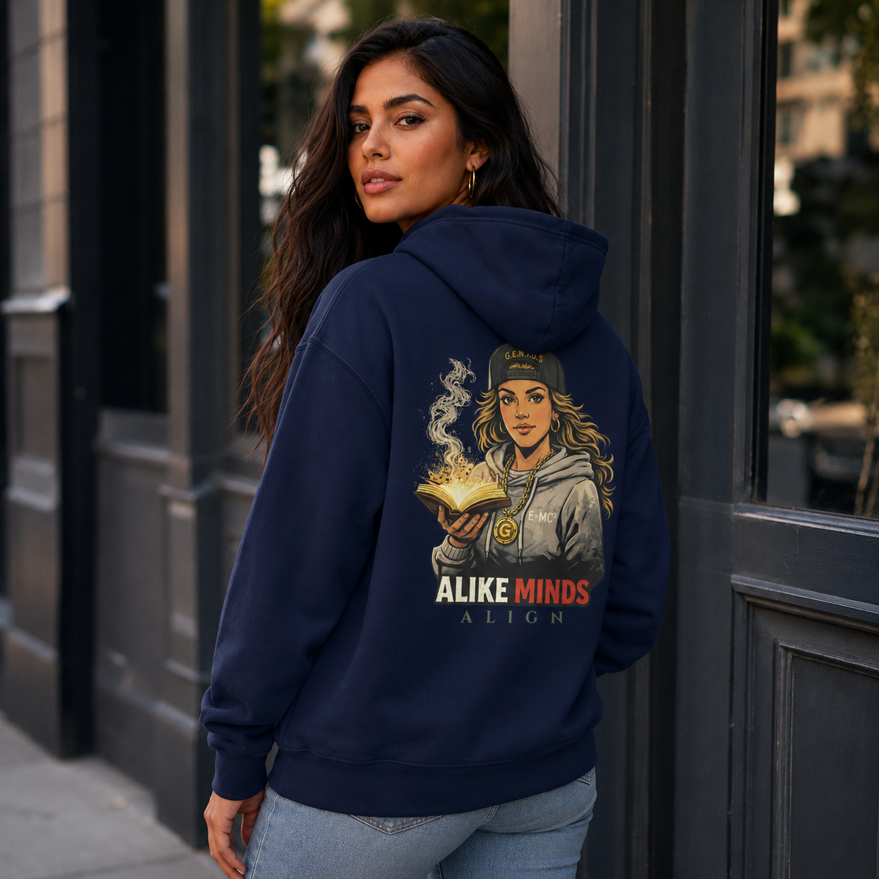 LEGENDS ALIKE MINDS WOMENS OS HW HOODIE