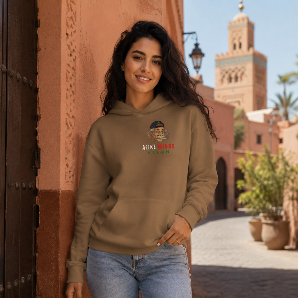 EINSTEIN ALIKE MINDS J CLASSIC OS HOODIE