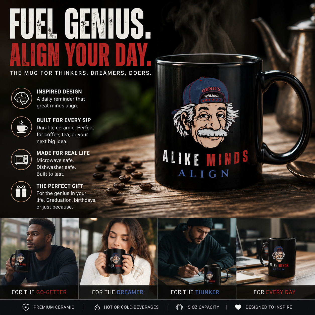 ALIKE MINDS ALIGN MUG