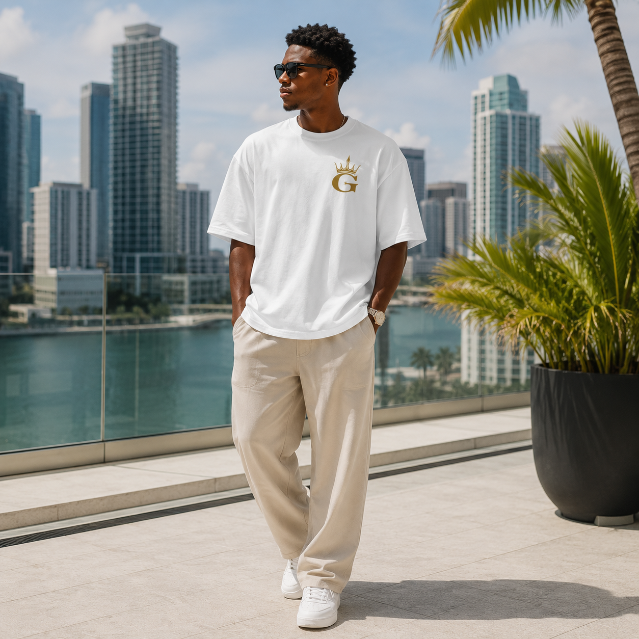 CARIBANA LEGENDS OVERSIZED TEE