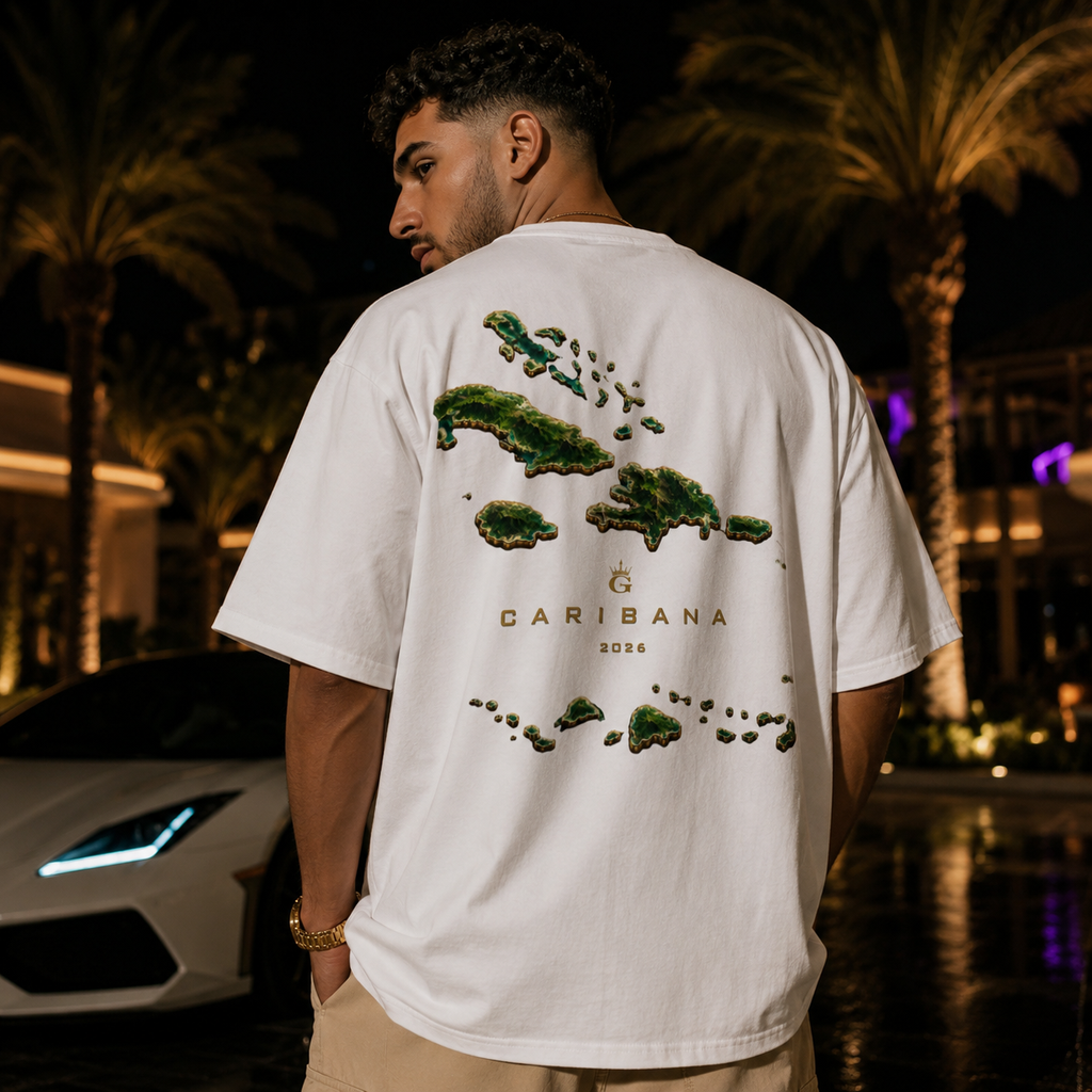 CARIBANA LEGENDS OVERSIZED TEE