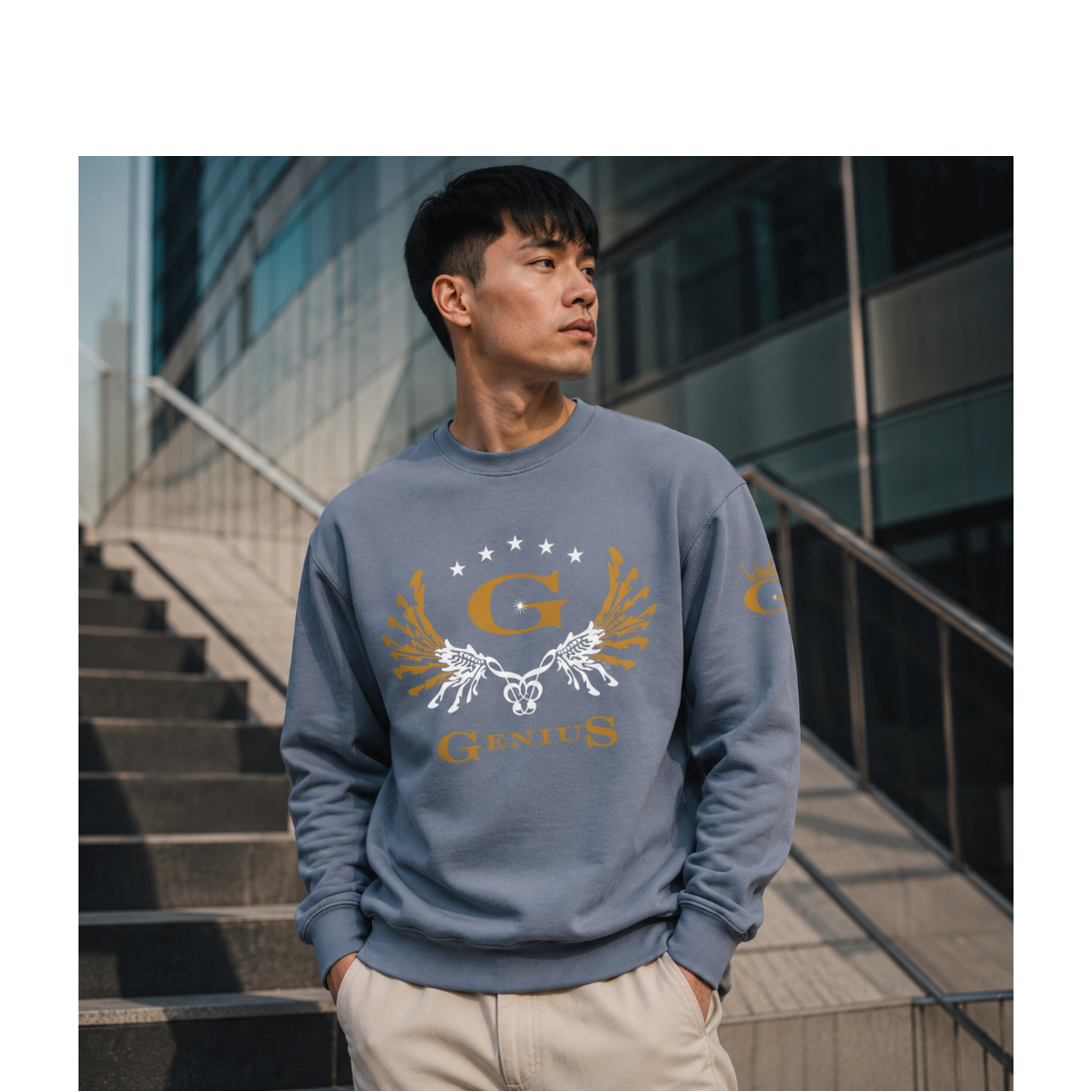 LEGEND O.G. G.E.N.I.U.S. FC CLASSIC CREWNECK