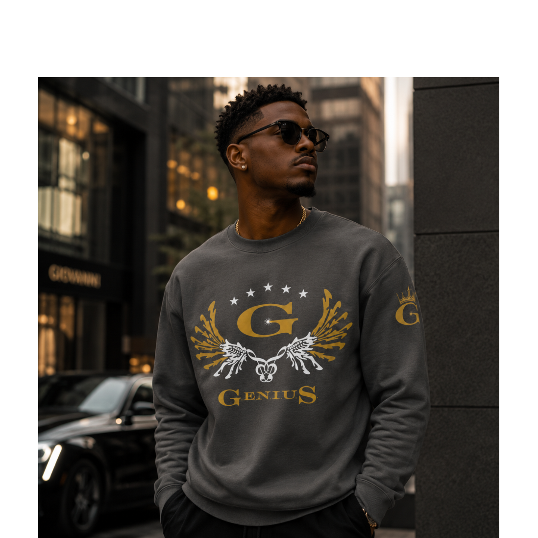 LEGEND O.G. G.E.N.I.U.S. FC CLASSIC CREWNECK