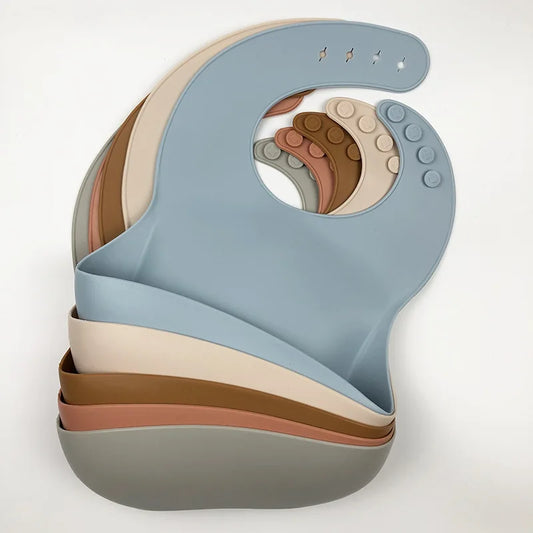SiliSoft Baby Silicone Bib