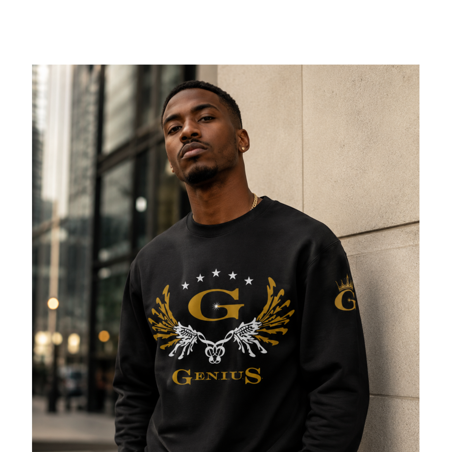 LEGEND O.G. G.E.N.I.U.S. FC CLASSIC CREWNECK
