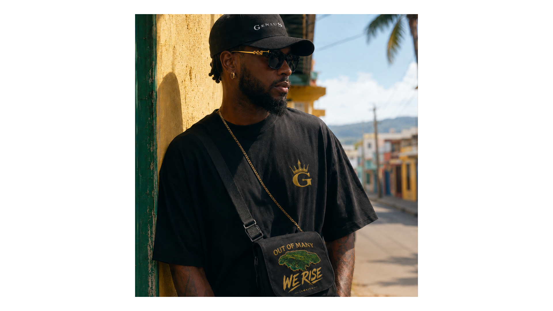 LEGENDS CARIBEAN OVERSIZED TEE