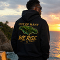 OUT OF MANY WE RISE HOODIE