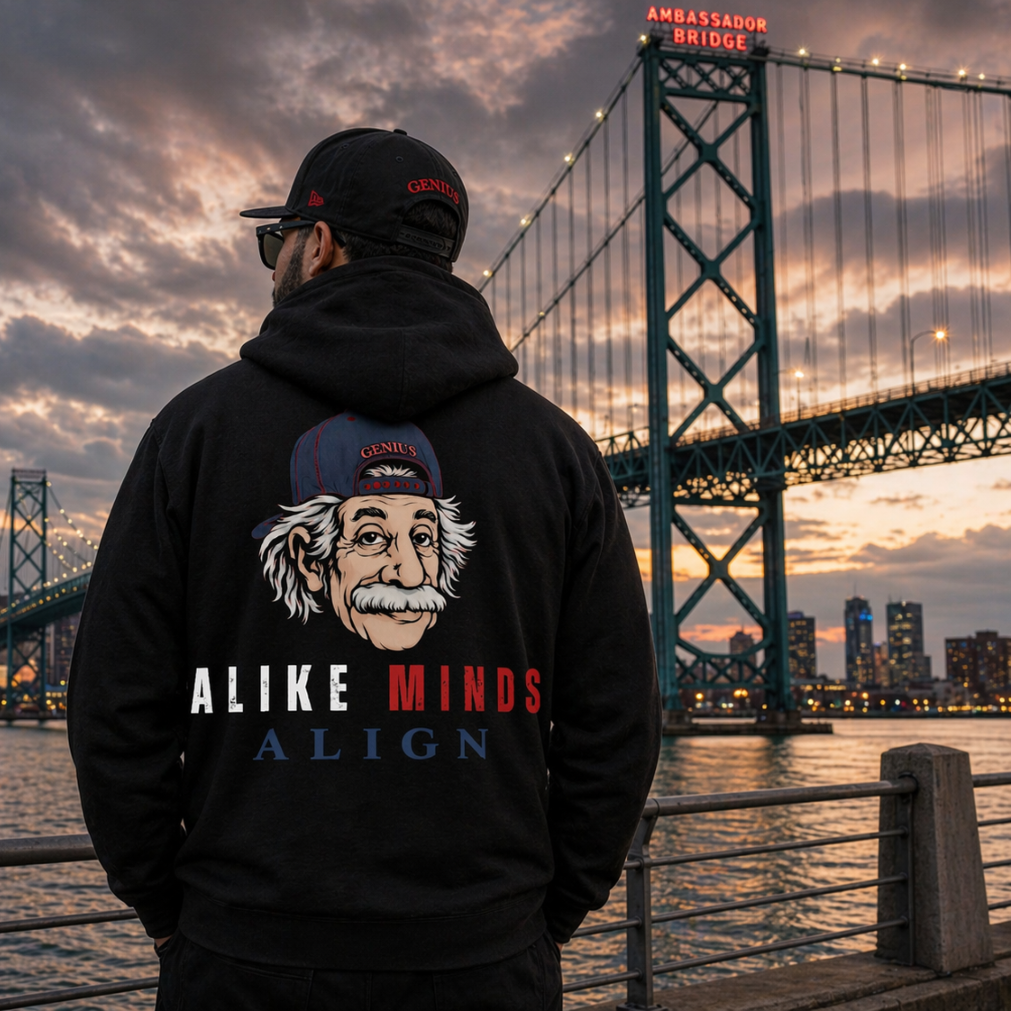 ALIKE MINDS ALIGN AB OVERSIZED HW HOODIE