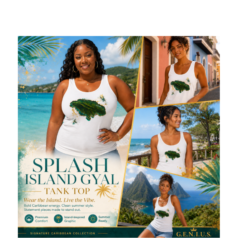 SPLASH ISLAND GYAL TANK